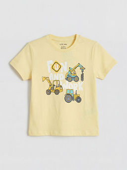 Bisiklet Yaka Erkek ?ocuk ?ortlu Pijama Tak?m?