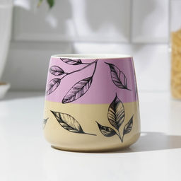 Кружка керамическая Листья, 350 мл - Дорого внимание фото 2