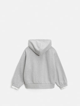 ACOOLA / Куртка детская для девочек Betana_jk серый меланж  фото 2