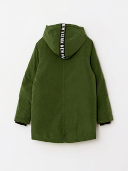 Kap??onlu Basic Erkek ?ocuk Mont - Waikiki фото 3