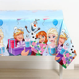 Скатерть 120х180 см, 30 мкр, Холодное сердце - Disney фото 3