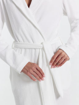 Халат женский в белом цвете - Mark formelle фото 5