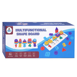 Логика Цвета и фигуры с цифрами в коробке - Щепочка фото 4