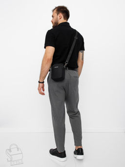 Сумка мужская 65055D black Daodaisho - S-style фото 8