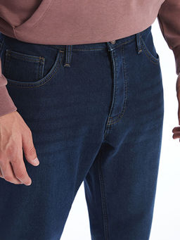779 Regular Fit ??i Polarl? K??l?k Erkek Jean Pantolon