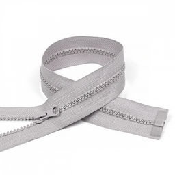 Молния Mzip трактор №5 1 замок усил.зв., 40см, цв.S336 св.серый уп.10шт