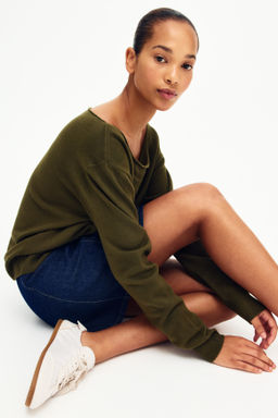 Jersey off-the-shoulder - H&m фото 7