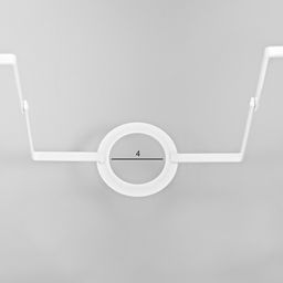 Абажур для светильника универсальный BayerLux «Ракушки», Е27/Е14, 38×38×21 см