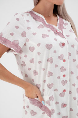 Пижама женская из кулирки Ворожея сердечко кофейное - Амадэль фото 12