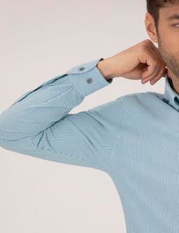 Aqua Slim Fit Uzun Kollu G_mlek