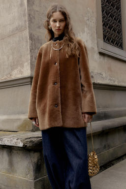 100% REVERSIBLE LEATHER COAT