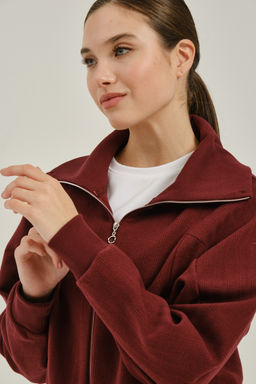 Олимпийка Бордовый COMMUTE Knit Track Top - Anta фото 4