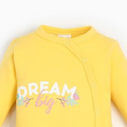 Комбинезон Крошка Я Flower, рост 80-86 см, жёлтый фото 2