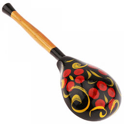 Ложка столовая деревянная 19х6х2,5см, Роспись (Россия) - Домашняя мода фото 2