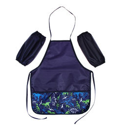 Фартук для труда + нарукавники, 485×395/250×160 мм, рост 116-140 см, Calligrata «Динозавры»