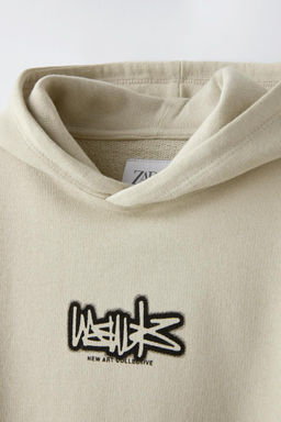 SLOGAN PRINT HOODIE - Zara фото 3