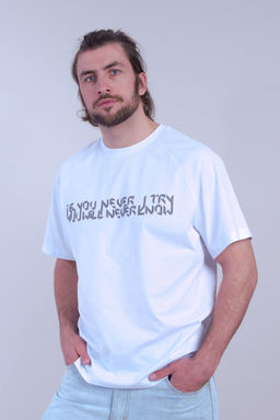 CRB wear/CSSM 60412-20 Футболка мужская,белый/Ex.Cherubino