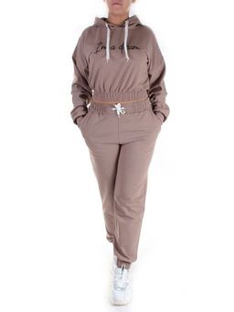 Y294 BROWN Спортивный костюм женский (100% хлопок) - Fashion фото 2