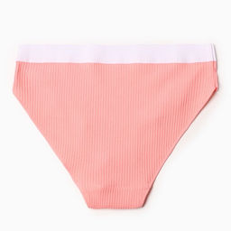 Трусы слипы MINAKU рубчик размер 40-42, цвет розовый