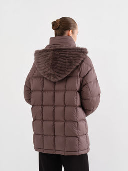 Conso/WDMF 230520 - cappuccino Пуховая куртка фото 5