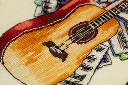 Klart набор для вышивания 8-491 Аккорды для гитары 23.5 х 16.5 см