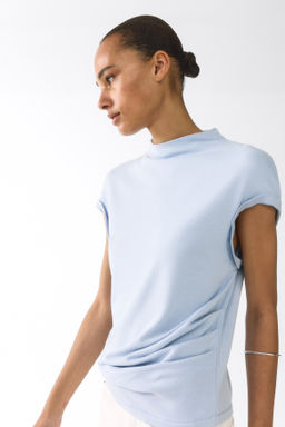 Top drapeado en punto fino - H&m фото 6