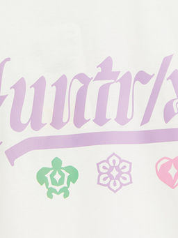 K-pop Demon Hunters Bask?l? K?z ?ocuk Ti??rt