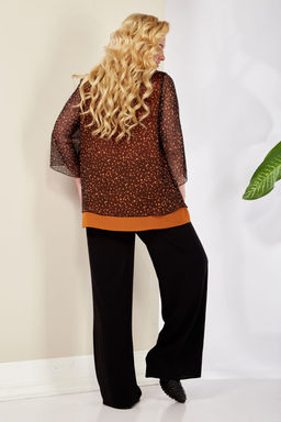 Костюм Anastasia 1099.3 терракотовый/черный фото 2