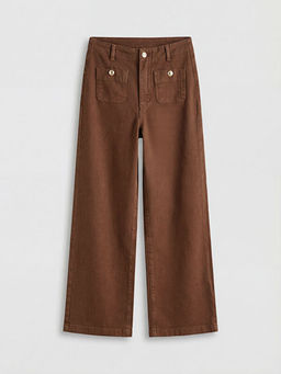 Wideleg Kad?n Jean Pantolon