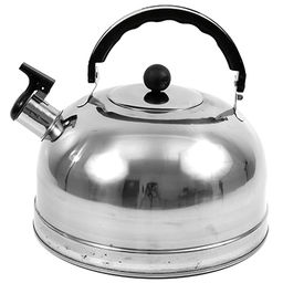 "Студентка" Чайник из нержавеющей стали 3,5л со свистком, ручка бакелитовая, в коробке (Китай) ДОПУСКАЮТСЯ незначительные дефекты: потертости, пятна, царапины. Товар возврату и обмену не подлежит.