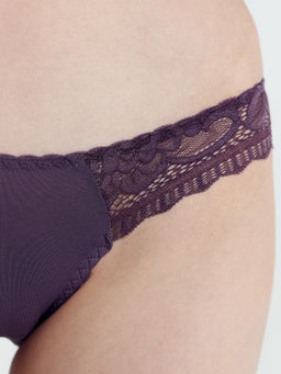 Цена за 2 штуки! Трусы женские слип-бикини фиолетовые гортензия1 412004 - Mark formelle фото 6