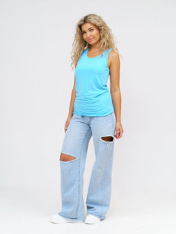 Майка топ Вискоза 95%, лайкра 5% - Ивассорти фото 89