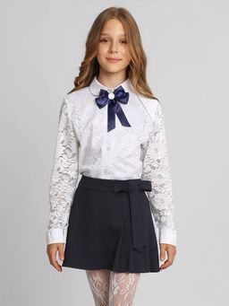 Блузка для девочки длинный рукав Соль&Перец