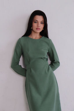 Платье-футляр с акцентом на талию - Martichelli фото 15