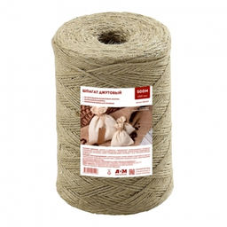 Голд Пак Komfi Шпагат джутовый 500 м (+/- 10%) 1200 текс HRD500T )