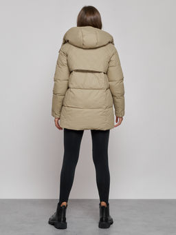 Зимняя женская куртка молодежная с капюшоном 52301SK - Holdluck фото 6