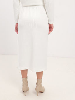 Юбка трикотажная KATHARINA KROSS KK-SKT-006Kn-белый  фото 2