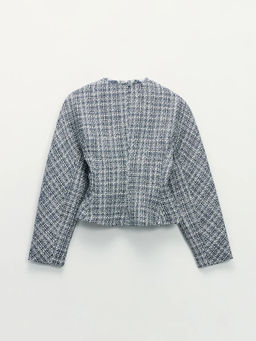 Твидовый жакет в клетку / Zarina