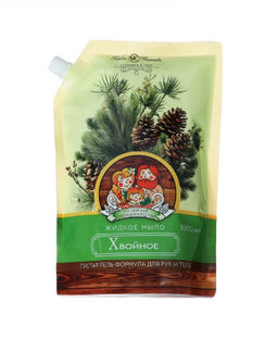 Жидк.мыло 1л Хвойное дой-пак