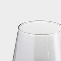 Бокал для вина, 400 мл, 8.5×22 см, стекло, серый