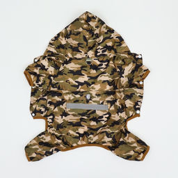 Комбинезон для собак, демисезонный с подкладом, размер 2XL (ДС 42, Ог 56 см), камуфляжный - Simaland фото 13