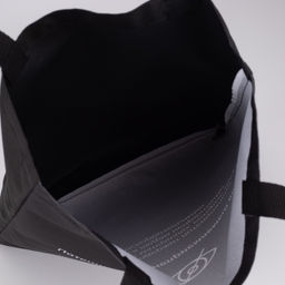 Сумка-шопер Контент без молнии, без подкладки, цвет чёрный - Nazamok фото 6