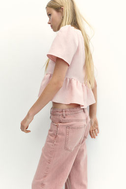 Blusa brocada con peplo - H&m фото 4