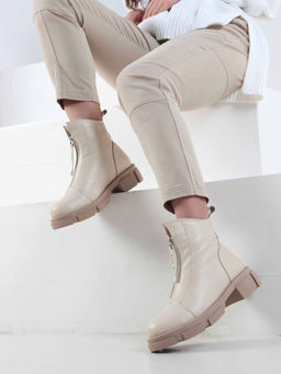 Ботинки 330.21074ka. Бежевый капучино/Байка