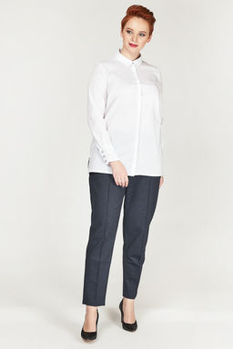 Блуза офисная белая