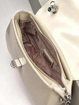 LACCOMA сумка Q6115-молочный натуральная кожа полиэстер  фото 7