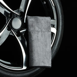 Салфетка из микрофибры высокой плотности, полирующая, 40×30 см, 750 г/м²