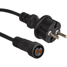 UDL-K120 200/E27/100M IP65 BLACK BELT-LIGHT Гирлянда Белт-лайт, 100 м + 1,5м сетевой шнур. 200 патронов E27, шаг 50см. Чёрная. TM Uniel. - Volpe фото 7