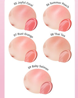 Многофункциональные румяна-кушон Exowhite Нежно Коралловый №05 BABY BRIGHT 4 мл  фото 7