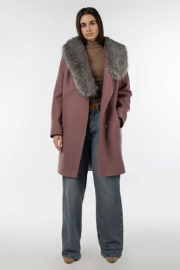 02-3070 Пальто женское утепленное (пояс) - El podio фото 13